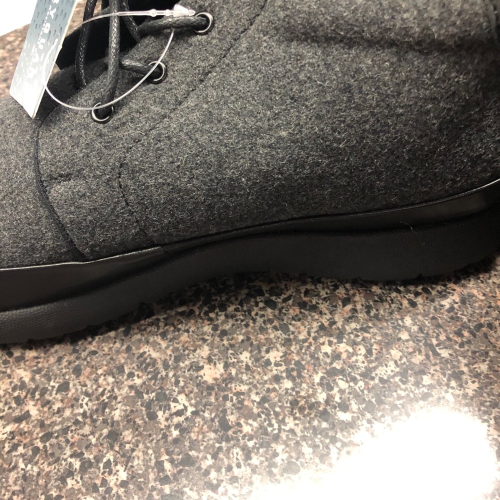 Men’s Stacy Adams “Hartley” charcoal boots. - Picture 4 of 6